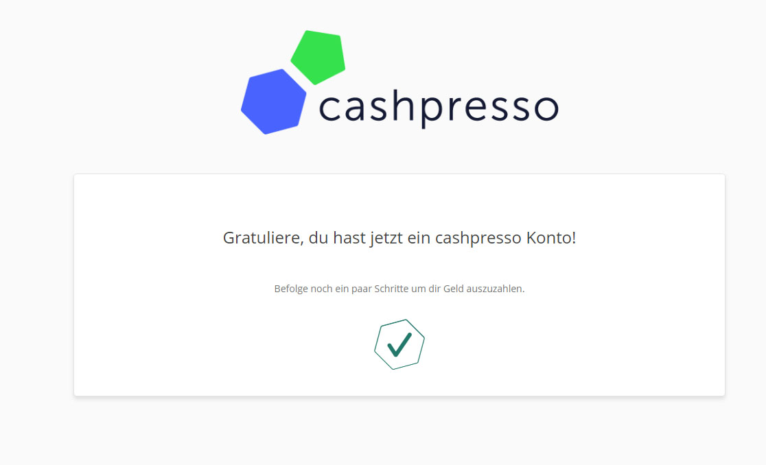 cashpresso kredit test anmeldung erfolgreich