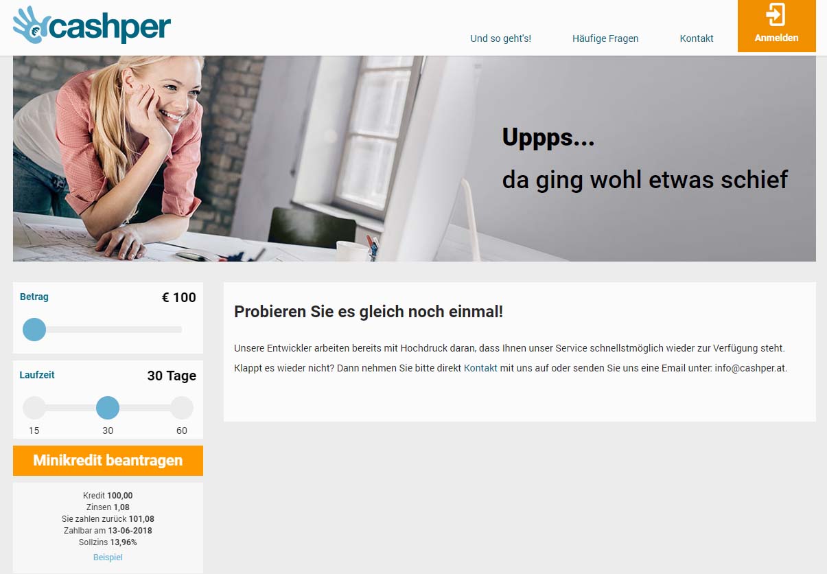 Cashper Kredit Test Erfahrungen