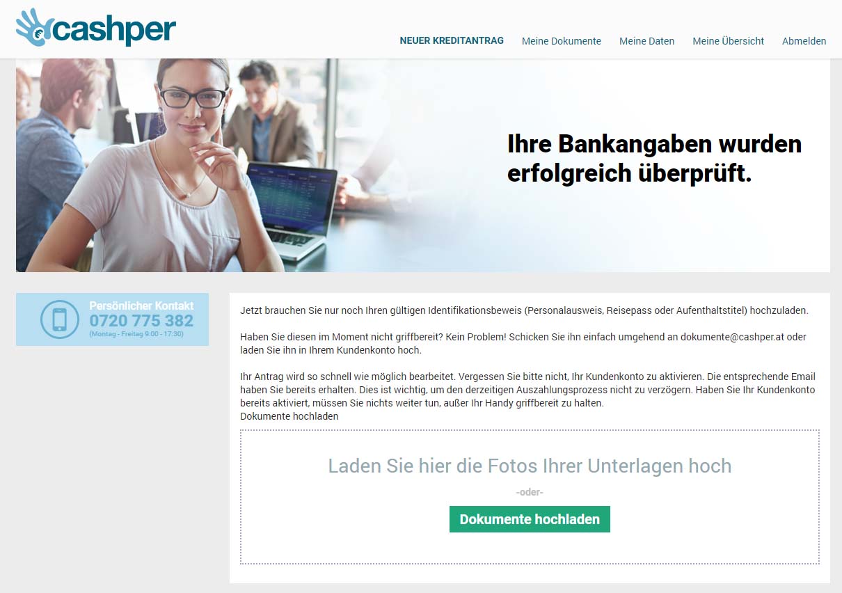 Cashper Kredit Test Erfahrungen