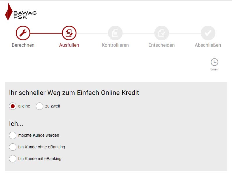 BAWAG PSK Kredit Test Erfahrungen