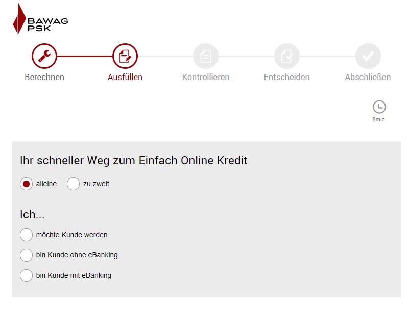 BAWAG PSK Kredit Test Erfahrungen